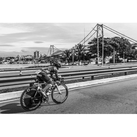 Triathlon e a Ponte Hercílio Luz, Florianópolis/SC/Brasil